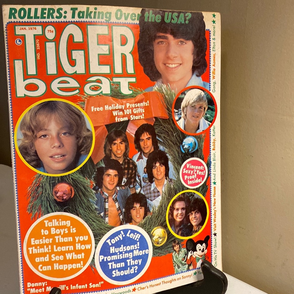 1976 Tiger Beat Magazines
